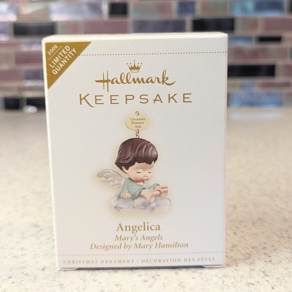 Hallmark Ornament 2006 Angelica Mary’s Angels Mary Hamilton